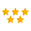 Five Stars Icon